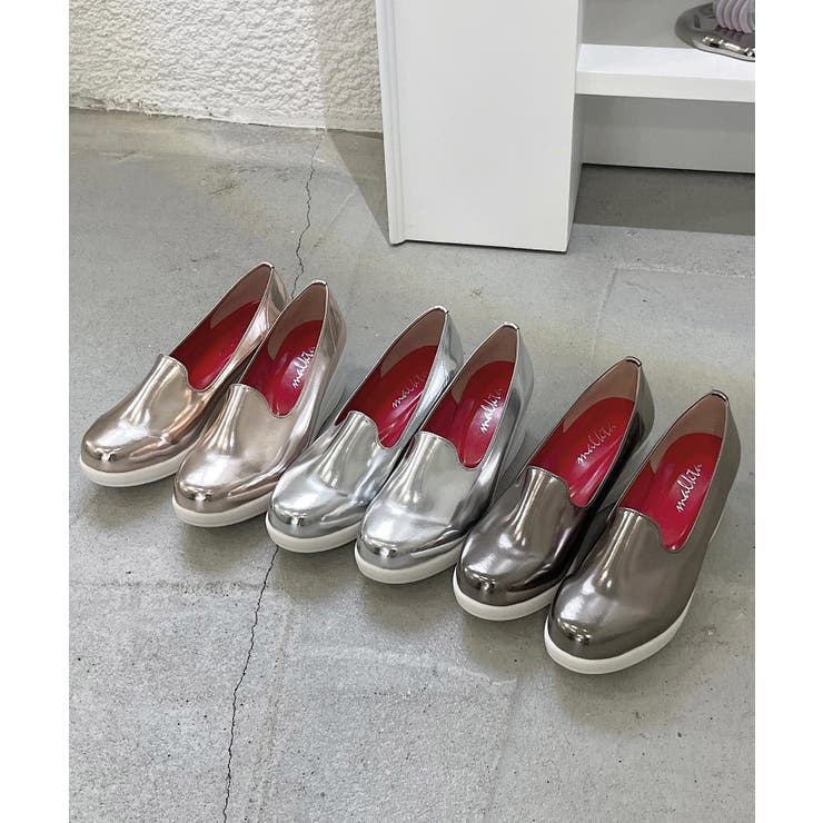 冬新作 日本製ウェッジソールパンプス日本製 厚底 | LOVERS | 詳細画像4 