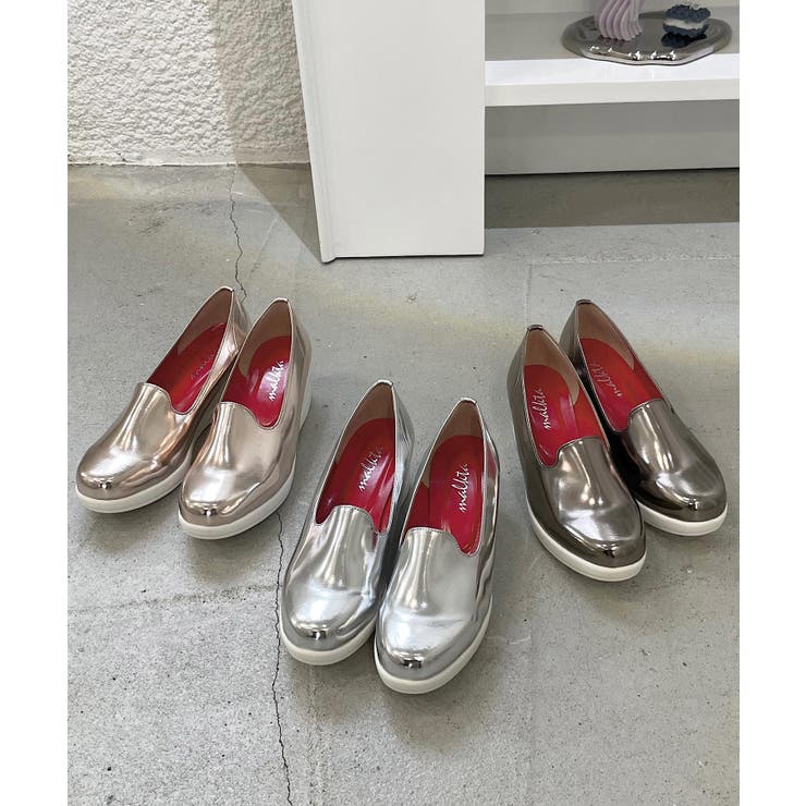 冬新作 日本製ウェッジソールパンプス日本製 厚底 | LOVERS | 詳細画像5 