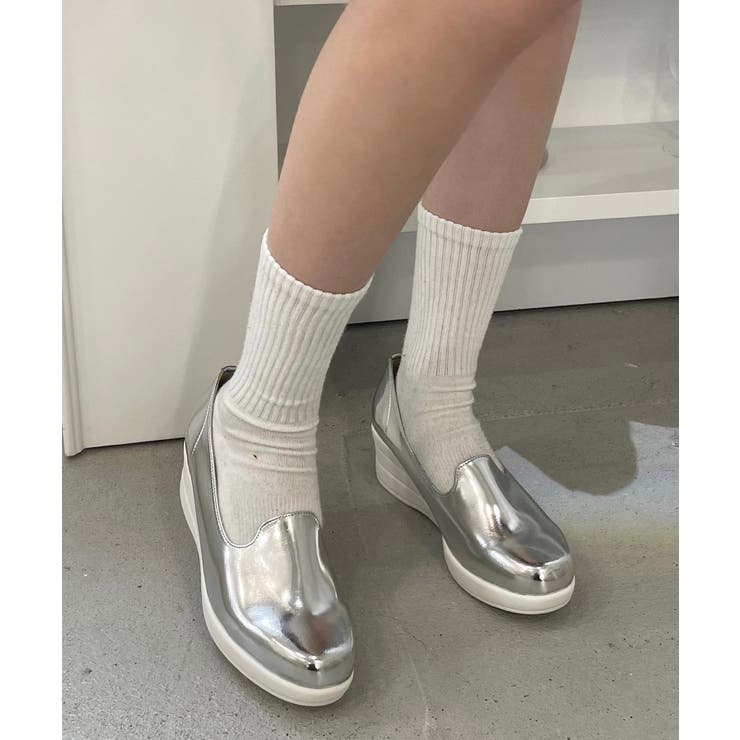 冬新作 日本製ウェッジソールパンプス日本製 厚底 | LOVERS | 詳細画像8 