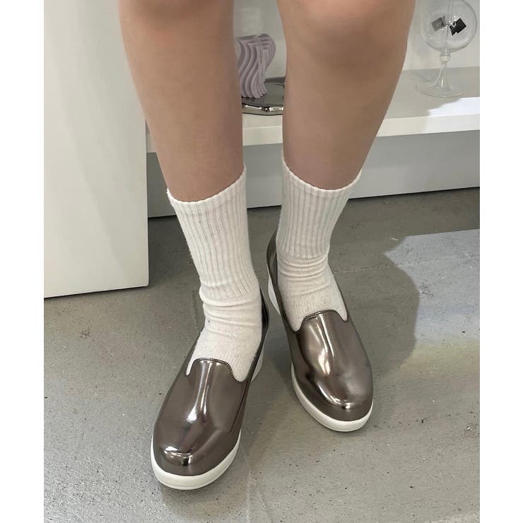 冬新作 日本製ウェッジソールパンプス日本製 厚底 | LOVERS | 詳細画像15 