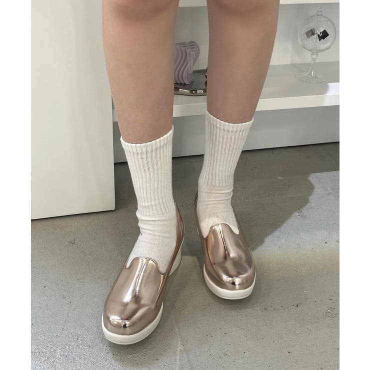 冬新作 日本製ウェッジソールパンプス日本製 厚底 | LOVERS | 詳細画像19 