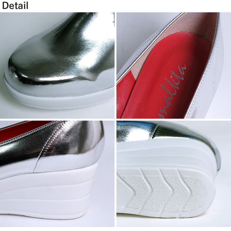 冬新作 日本製ウェッジソールパンプス日本製 厚底 | LOVERS | 詳細画像31 