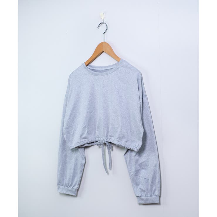 冬新作 クロップド丈 裾絞りスウェットma | LOVERS | 詳細画像21 