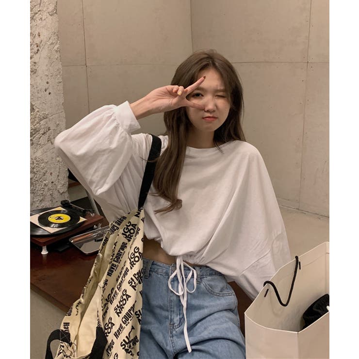 冬新作 クロップド丈 裾絞りスウェットma | LOVERS | 詳細画像10 