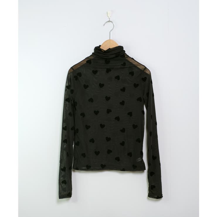 冬新作 ハート柄 タートルネック | LOVERS | 詳細画像10 