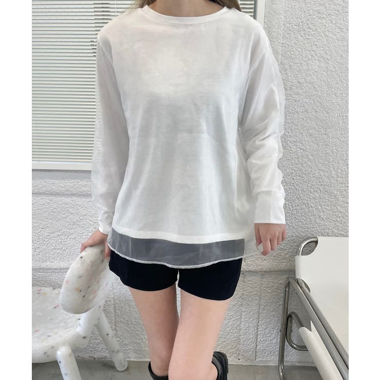 冬新作 シアーレイヤード トップスma | LOVERS | 詳細画像4 