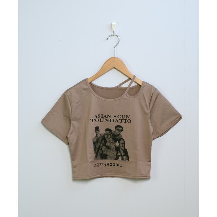 春新作 ショルダーカットアウト ショート丈チビTシャツ | LOVERS | 詳細画像20 