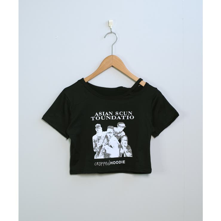 春新作 ショルダーカットアウト ショート丈チビTシャツ | LOVERS | 詳細画像21 