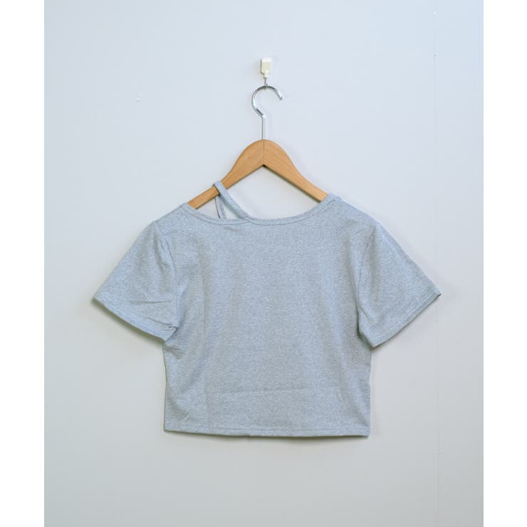 春新作 ショルダーカットアウト ショート丈チビTシャツ | LOVERS | 詳細画像22 