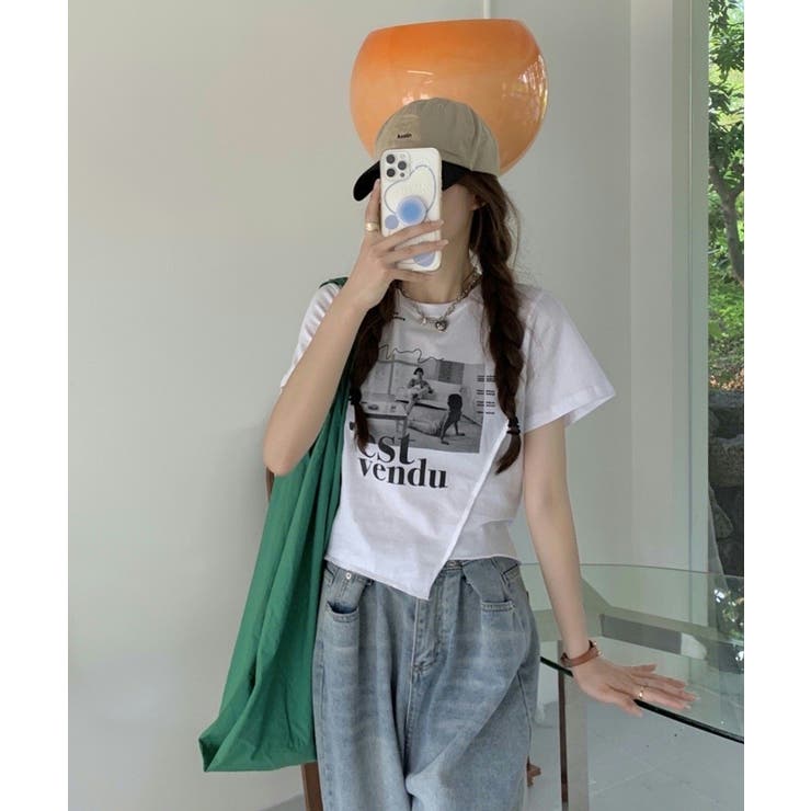 冬新作 フォトプリント アシンメトリー | LOVERS | 詳細画像9 