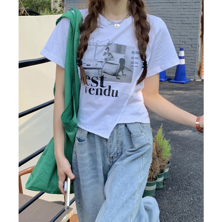 冬新作 フォトプリント アシンメトリー | LOVERS | 詳細画像11 