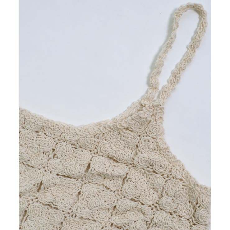 冬新作 クロシェ編み キャミソール | LOVERS | 詳細画像19 