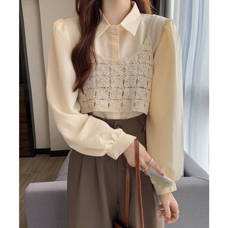 冬新作 クロシェ編み キャミソール | LOVERS | 詳細画像7 