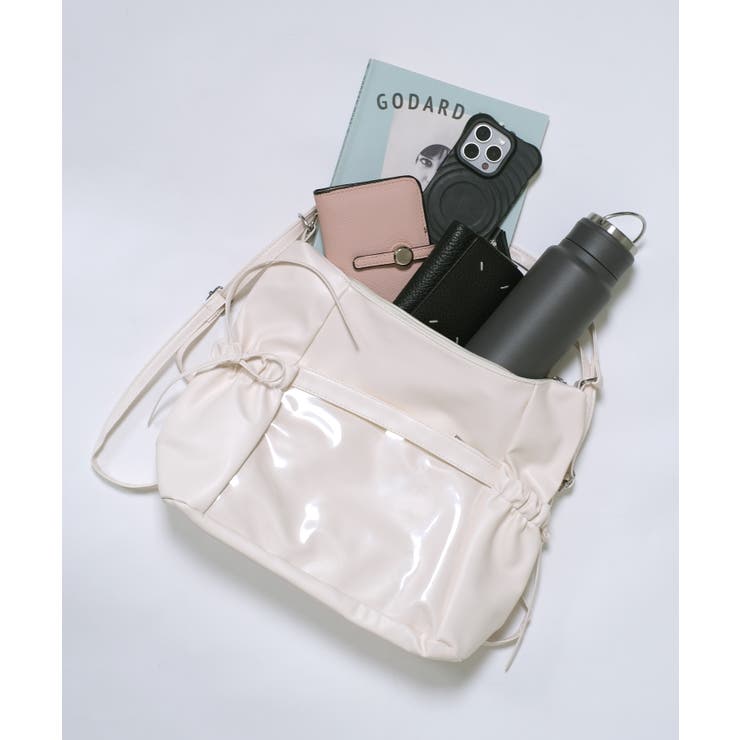 冬新作 サイドリボン クリアポケット付き | LOVERS | 詳細画像21 