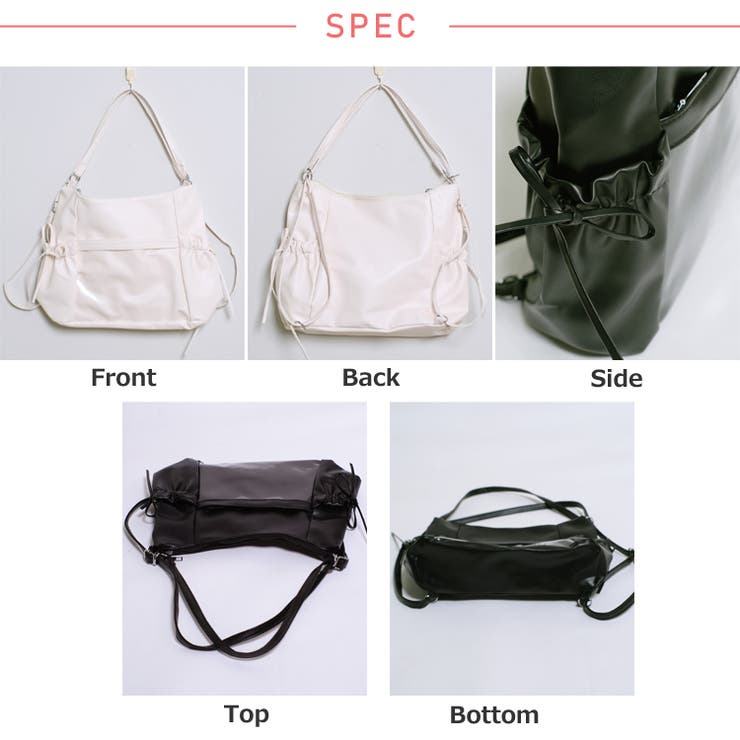 冬新作 サイドリボン クリアポケット付き | LOVERS | 詳細画像23 