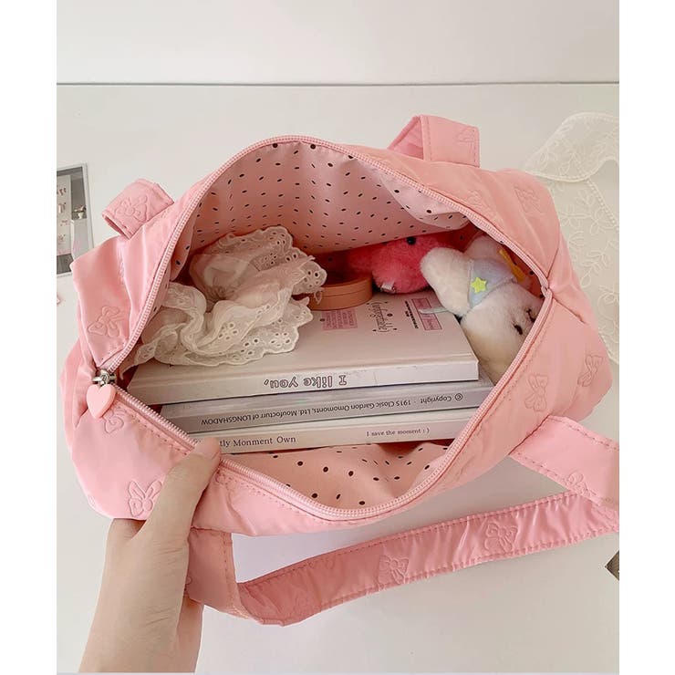 冬新作 リボンキルティング クリアポケット付き | LOVERS | 詳細画像18 