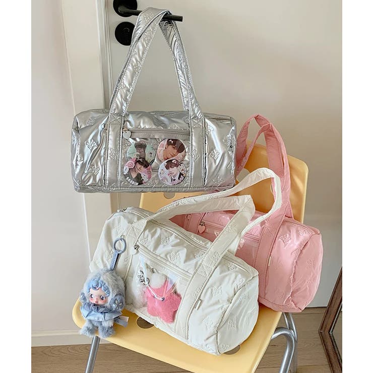 冬新作 リボンキルティング クリアポケット付き | LOVERS | 詳細画像6 