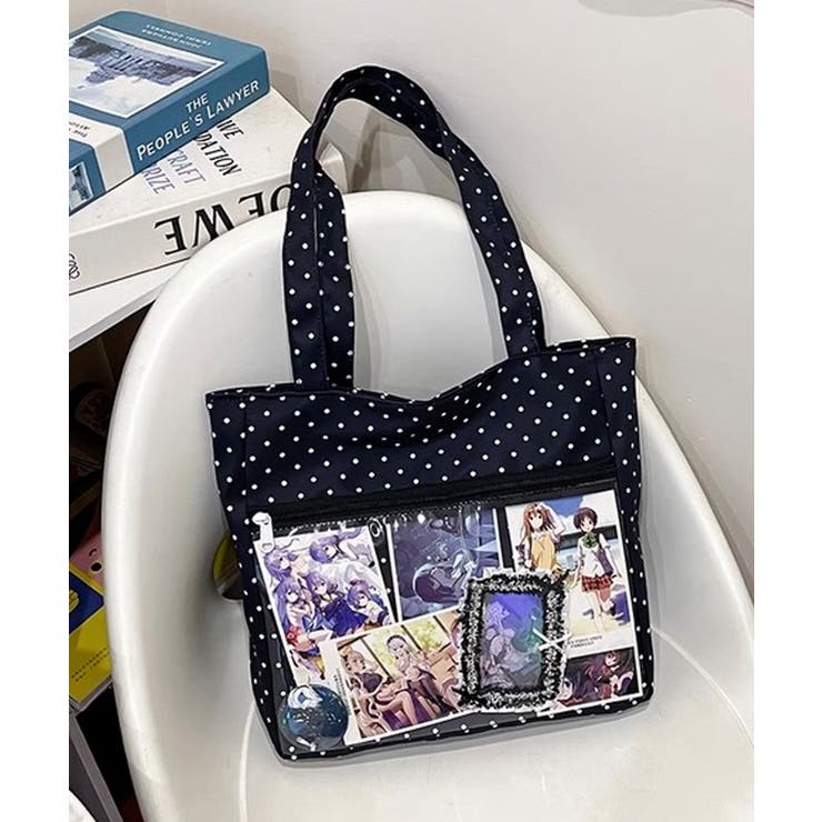 冬新作 ドット柄 クリアポケット付き | LOVERS | 詳細画像7 