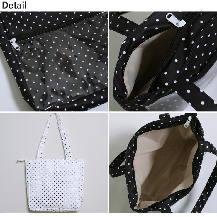 冬新作 ドット柄 クリアポケット付き | LOVERS | 詳細画像17 