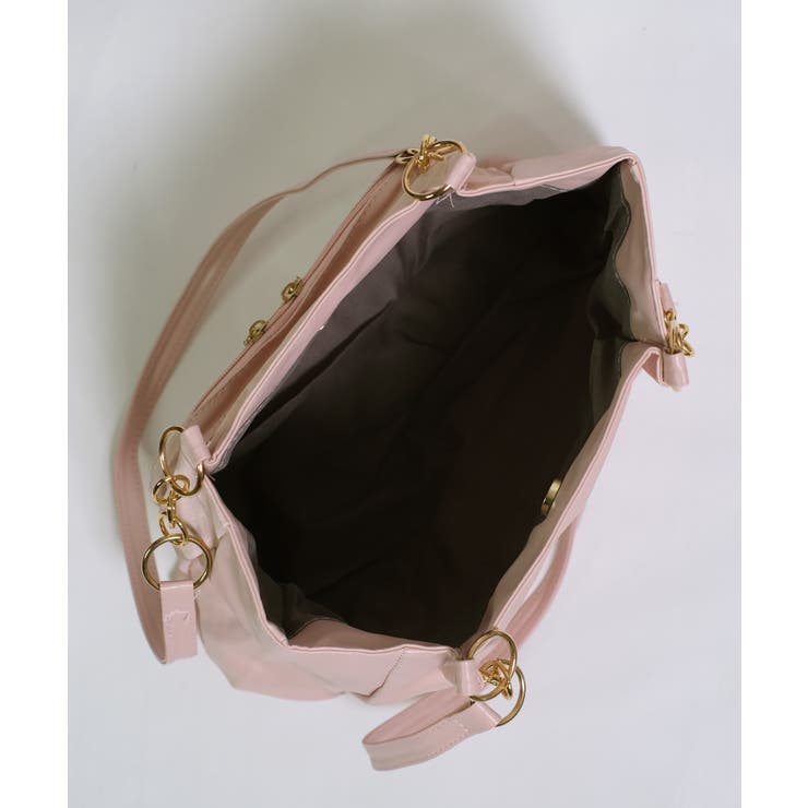 冬新作 チェーンハンドル クリアポケット付き | LOVERS | 詳細画像19 