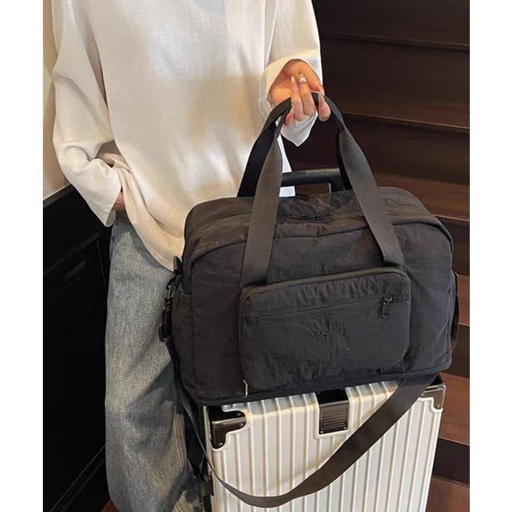 ブラック | 冬新作 1段階膨張 シューズ収納付き | LOVERS