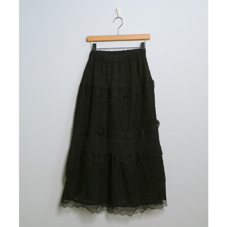 冬新作 フラワーレース ティアード | LOVERS | 詳細画像10 