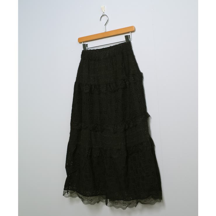 冬新作 フラワーレース ティアード | LOVERS | 詳細画像11 