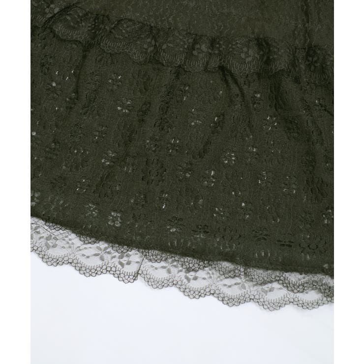 冬新作 フラワーレース ティアード | LOVERS | 詳細画像13 