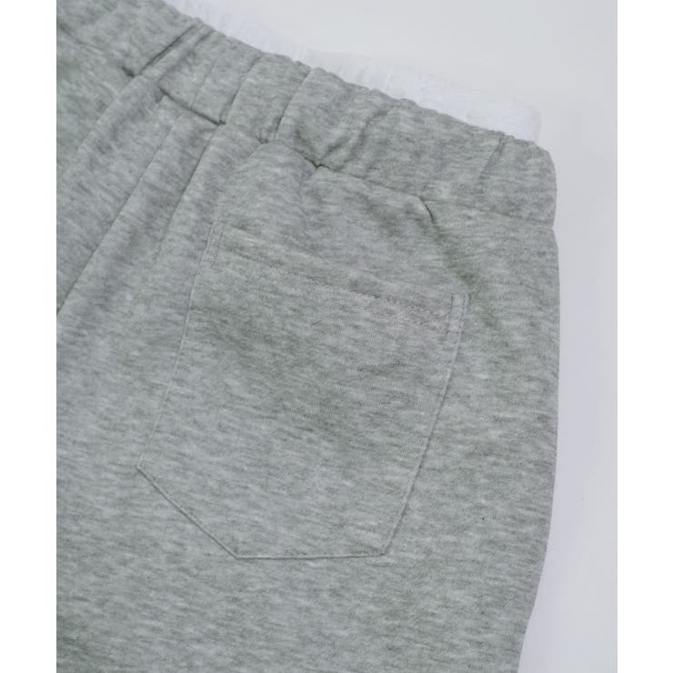 冬新作 レースレイヤード風 スウェットショートパンツブロケットコア | LOVERS | 詳細画像20 