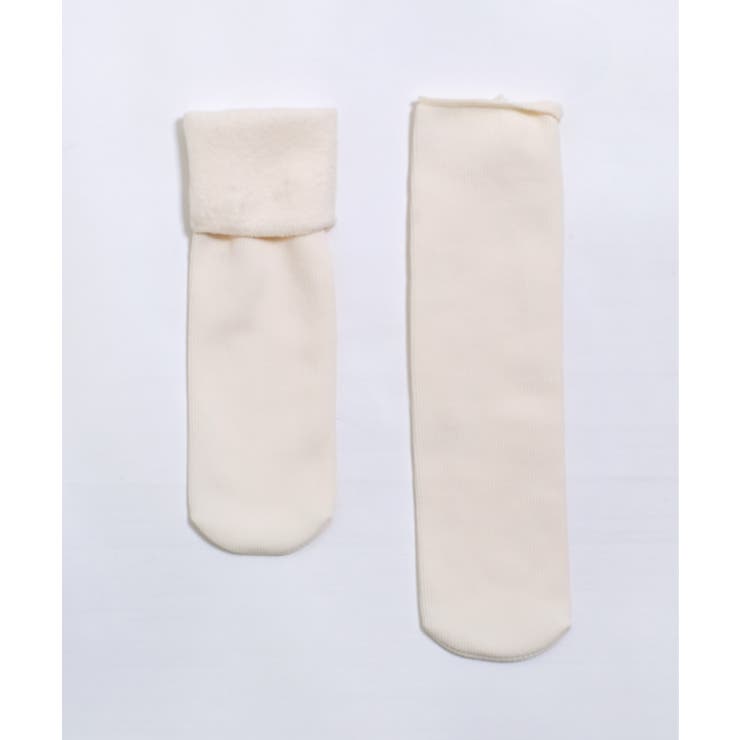 冬新作 ベーシック 裏起毛靴下 | LOVERS | 詳細画像12 
