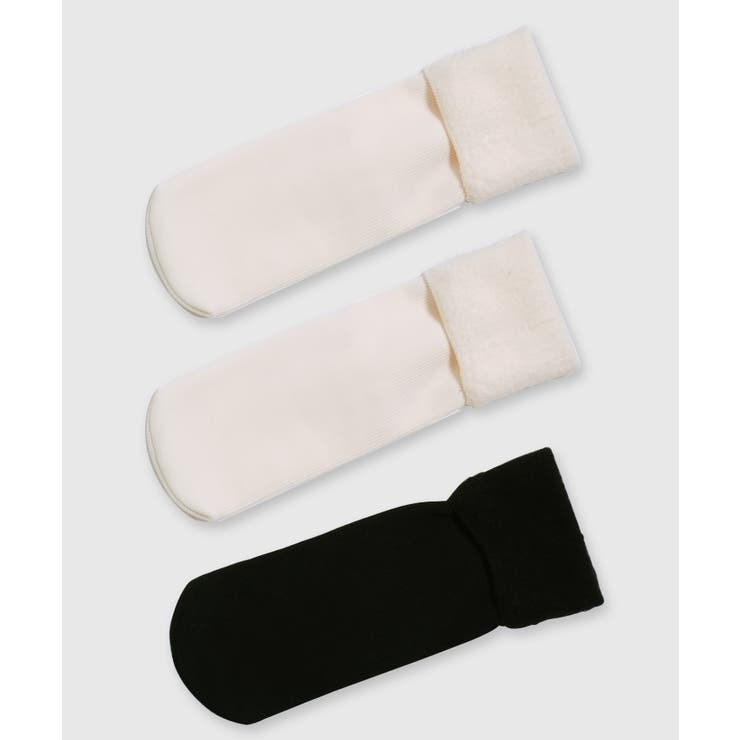 冬新作 ベーシック 裏起毛靴下 | LOVERS | 詳細画像3 