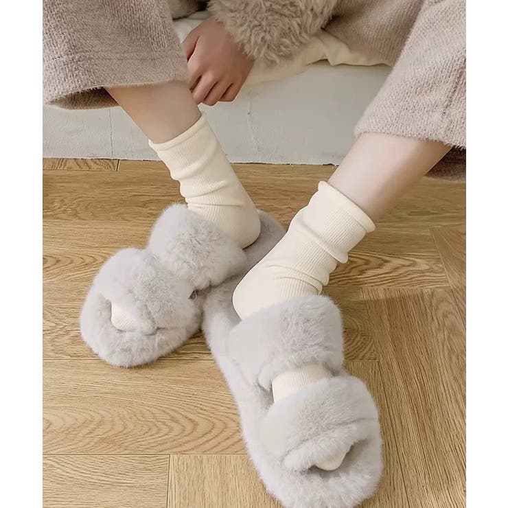 冬新作 ベーシック 裏起毛靴下 | LOVERS | 詳細画像6 