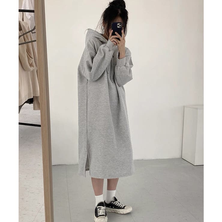 冬新作 サイドスリット パーカー | LOVERS | 詳細画像5 