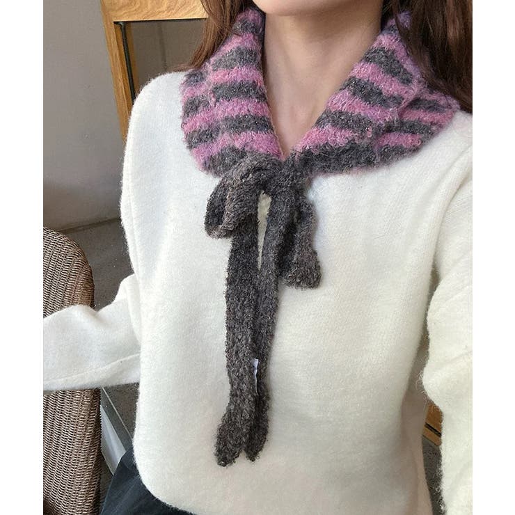 冬新作 ボーダー柄 紐付き | LOVERS | 詳細画像9 