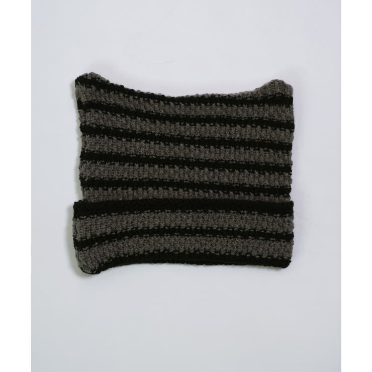 冬新作 猫耳 ボーダー | LOVERS | 詳細画像7 