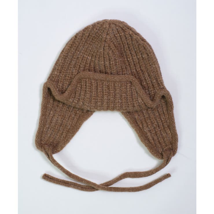 冬新作 ストラップ付き フライトニットキャップ雪遊び | LOVERS | 詳細画像9 