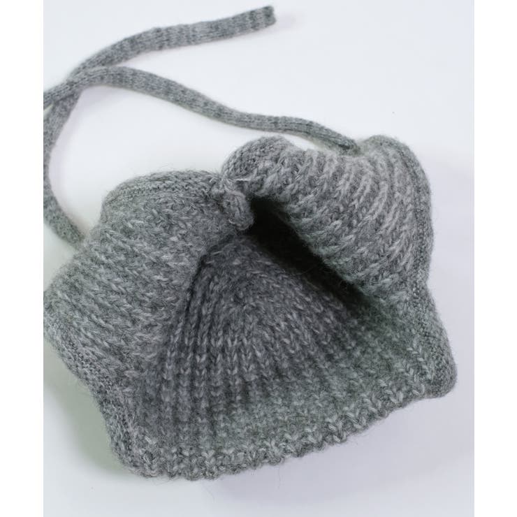 冬新作 ストラップ付き フライトニットキャップ雪遊び | LOVERS | 詳細画像12 