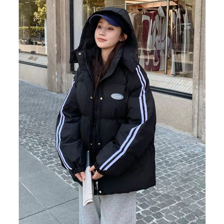 冬新作 袖ライン ワンポイントロゴ | LOVERS | 詳細画像3 