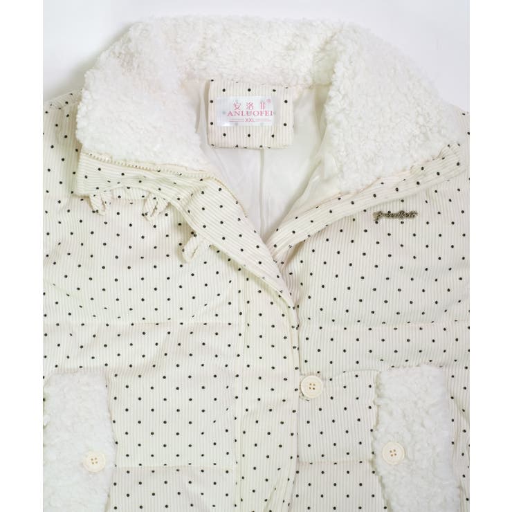 冬新作 ドット柄 ボアカラー | LOVERS | 詳細画像12 