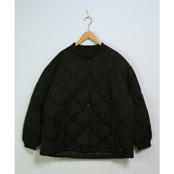 冬新作 ウェーブキルティング ノーカラー | LOVERS | 詳細画像8 