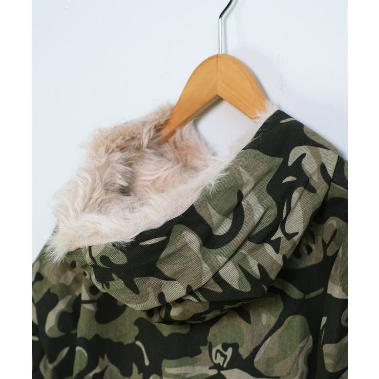 冬新作 カモフラ フェイクファー[品番：JP000007067]｜LOVERS