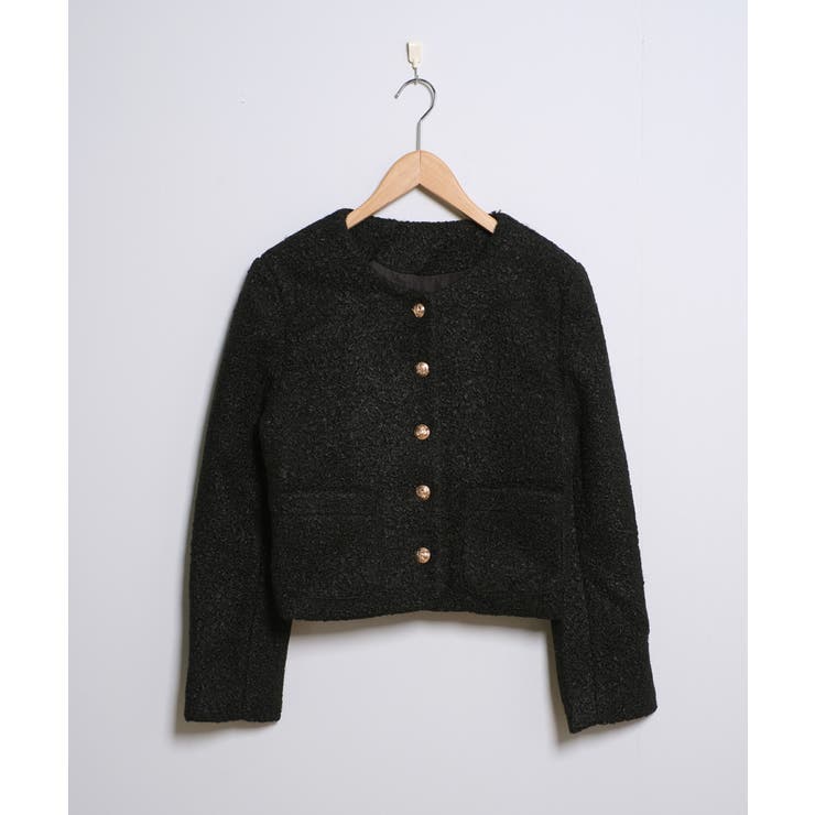 冬新作 ブークレ ショート丈 | LOVERS | 詳細画像7 