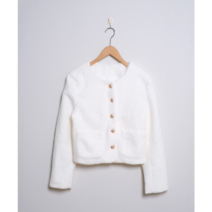 冬新作 ブークレ ショート丈 | LOVERS | 詳細画像8 