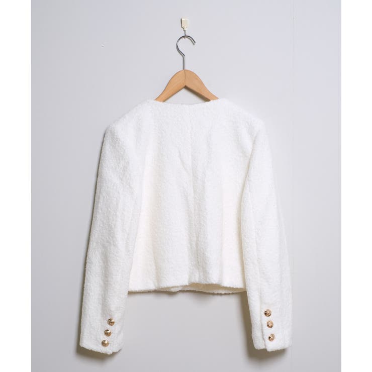 冬新作 ブークレ ショート丈 | LOVERS | 詳細画像10 