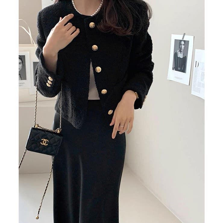 冬新作 ブークレ ショート丈 | LOVERS | 詳細画像3 