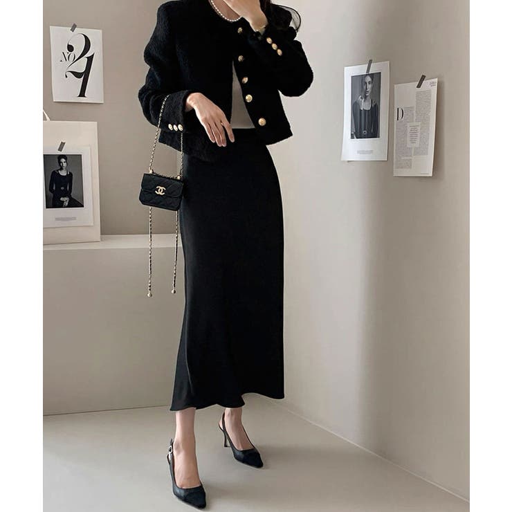 冬新作 ブークレ ショート丈 | LOVERS | 詳細画像4 