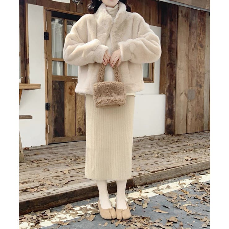 冬新作 スタンドカラー フェイクファーブルゾン海外コーデ | LOVERS | 詳細画像5 