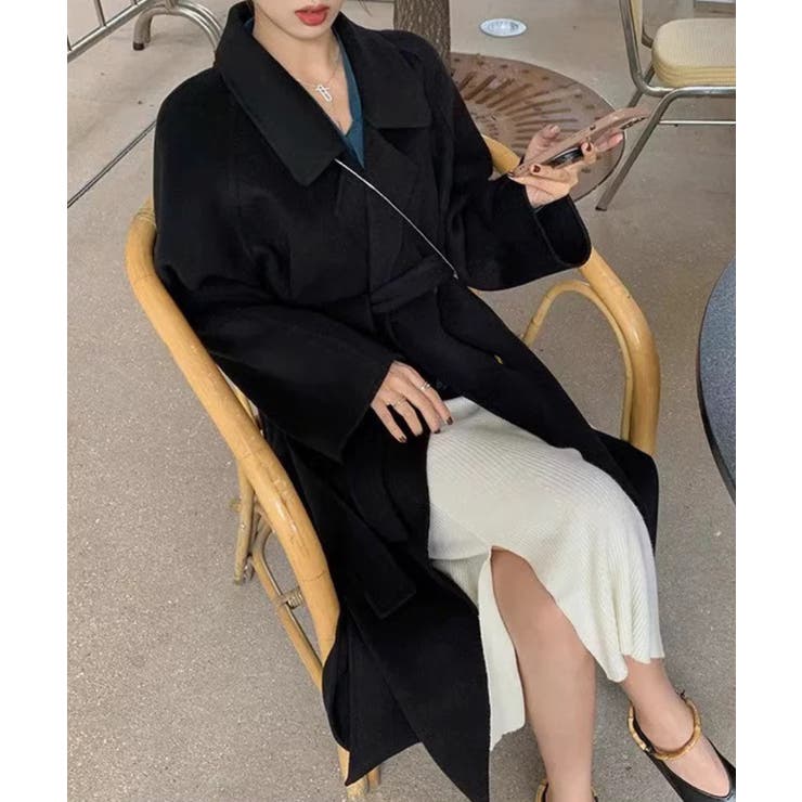 冬新作 ウエストベルト付き ロング丈 | LOVERS | 詳細画像2 