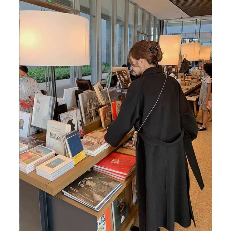 冬新作 ウエストベルト付き ロング丈 | LOVERS | 詳細画像5 