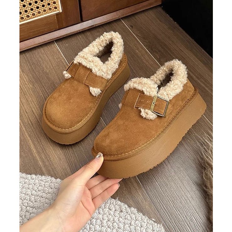 冬新作 フェイクムートン ベルトデザイン | LOVERS | 詳細画像6 